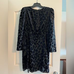 Women’s black Express party dress- Medium